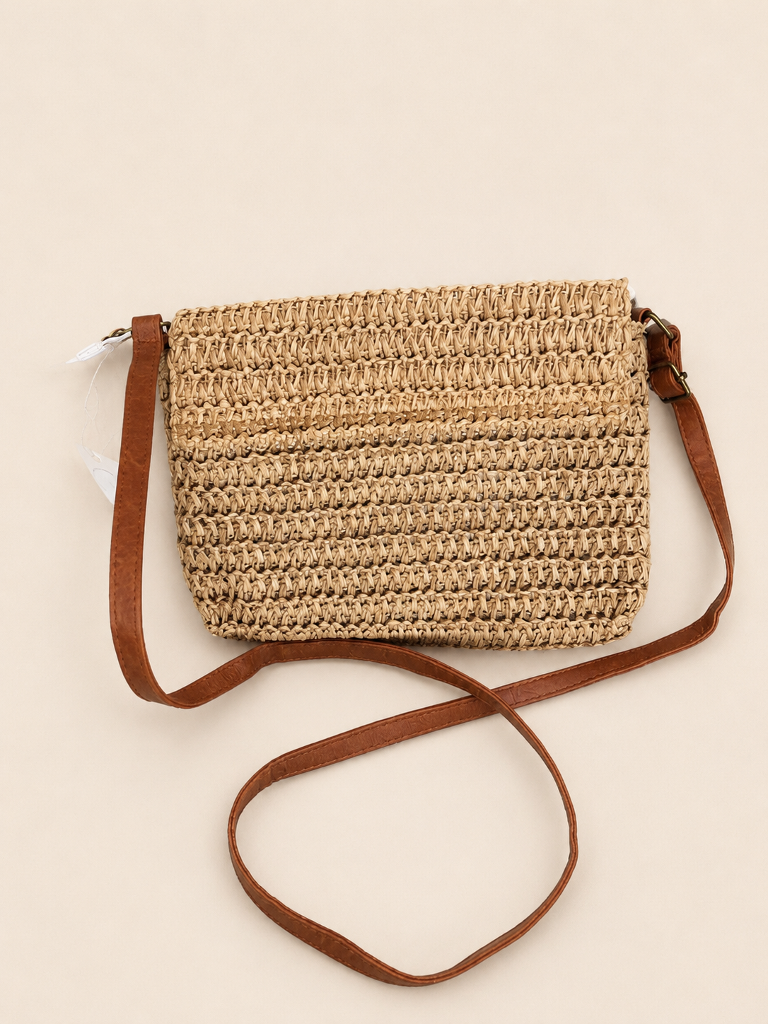 Terra Handwoven Raffia Sling Bag
