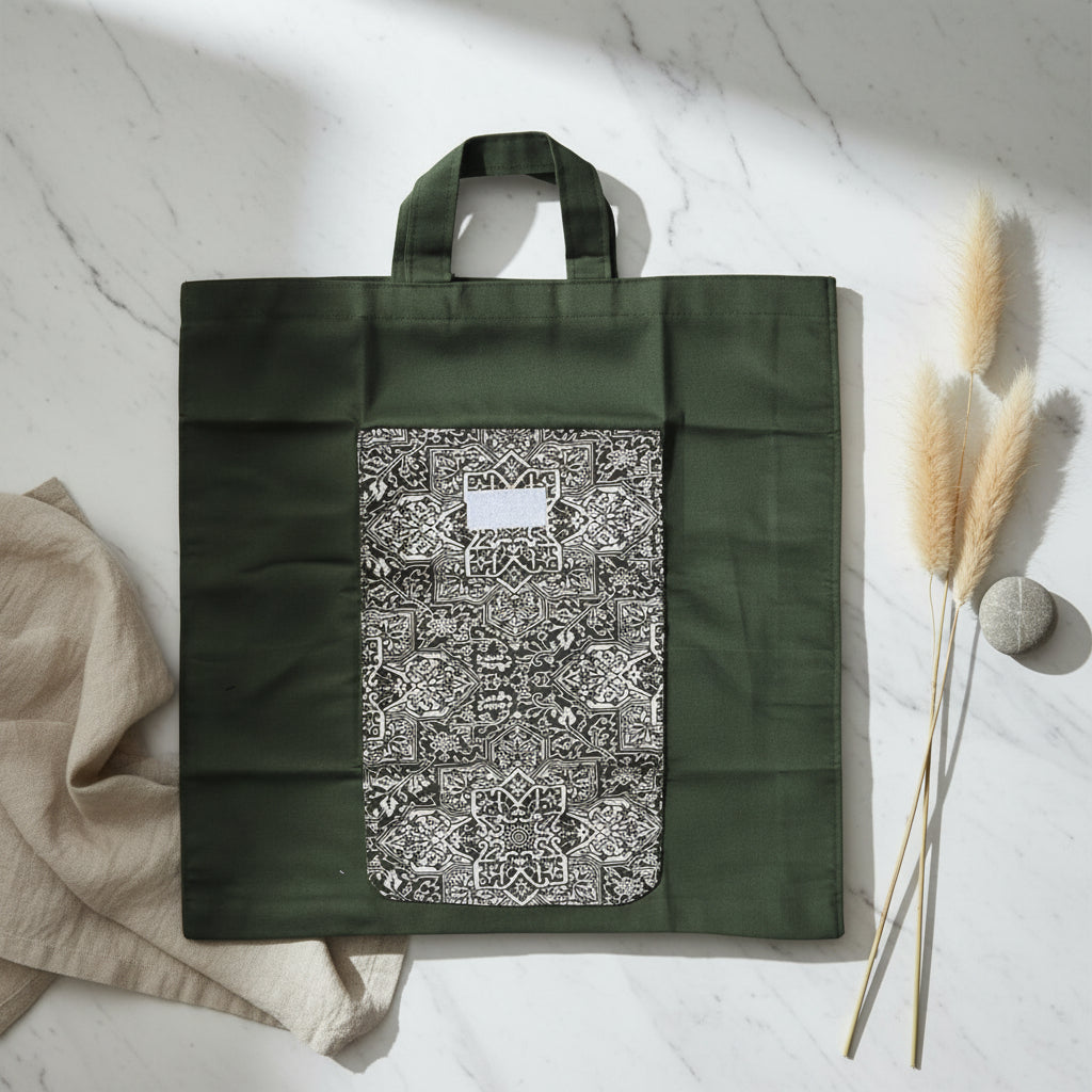 Green Foldable Shopping Bag – Compact Carry Pouch