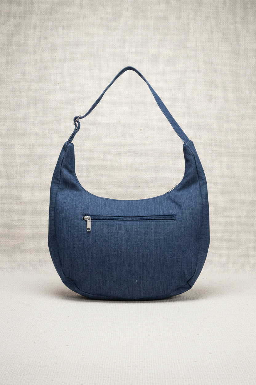 Denim Hobo Bag