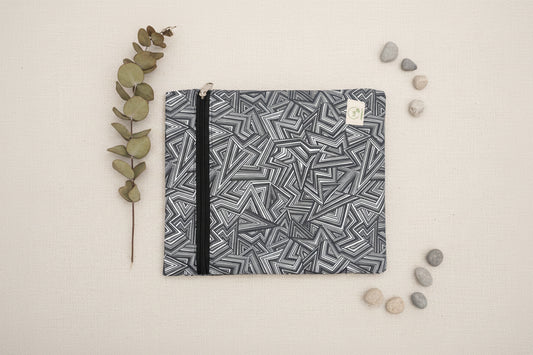 Gray Reusable Waterproof Lunch Box Pouch